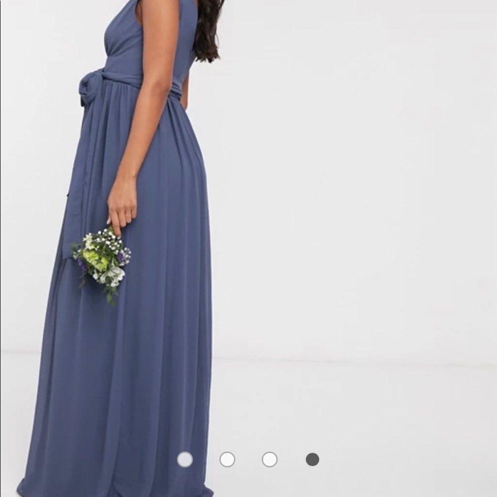 Maternity top wrap dress